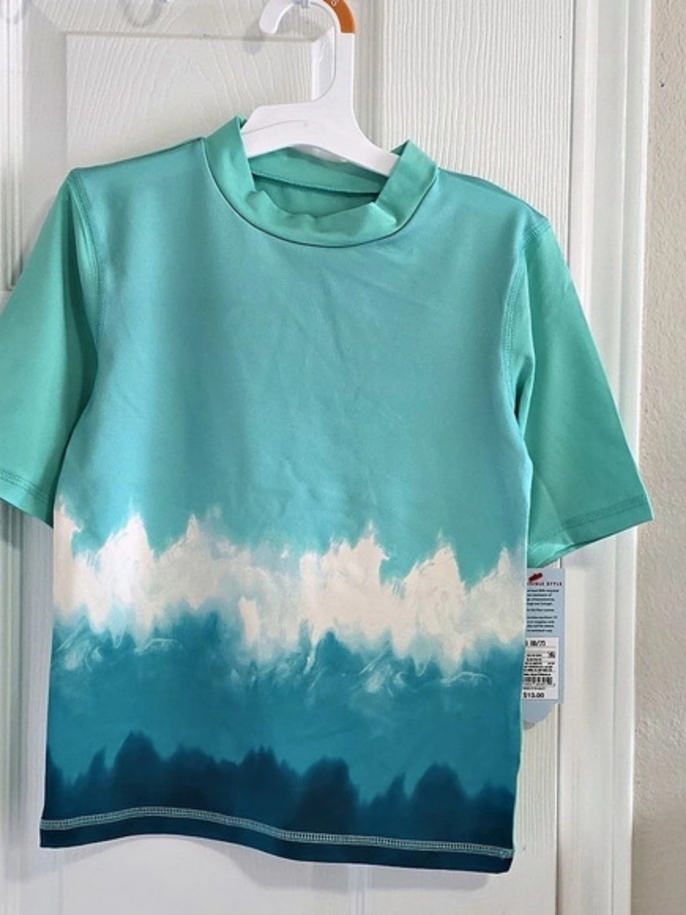Cat & Jack Tie-Dye Short Sleeve Top Size Small